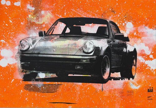 Porsche 08 von Carsten Breuer, Malerei kaufen auf Singulart