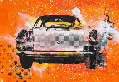 Porsche 09 van Carsten Breuer, Schilderij te koop op Singulart
