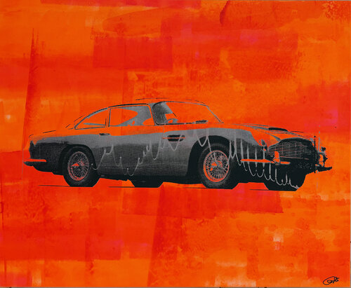 Aston Martin 007 - 2 di Carsten Breuer, Pittura in vendita su Singulart