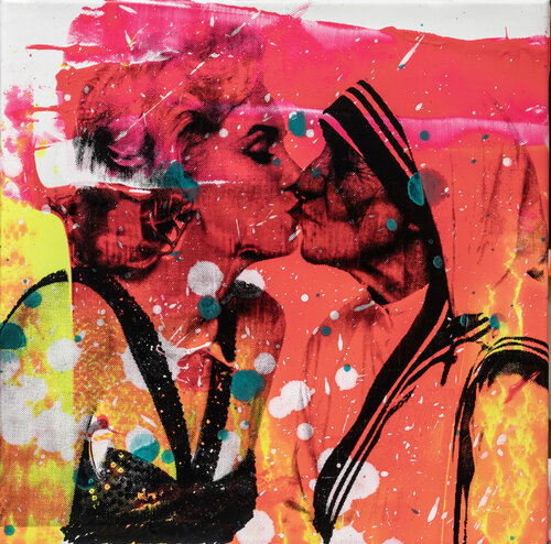 Theresa & Marilyn 01 van Carsten Breuer, Schilderij te koop op Singulart