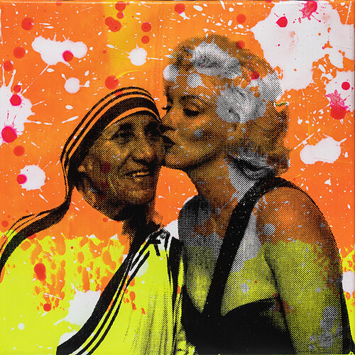 Theresa & Marilyn 04 van Carsten Breuer, Schilderij te koop op Singulart