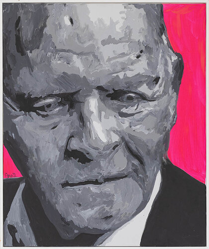 Anthony Hopkins von Carsten Breuer, Malerei kaufen auf Singulart