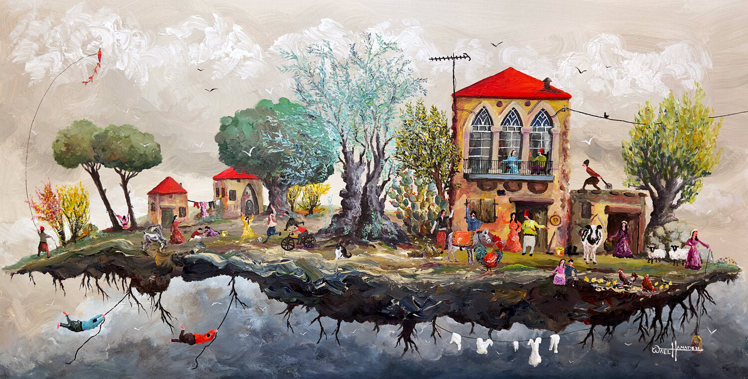 Above the clouds neighbors/cactus Wael Hamadeh