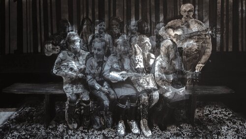 Ukulele van Zuzanna Śmigielska, Schilderij te koop op Singulart