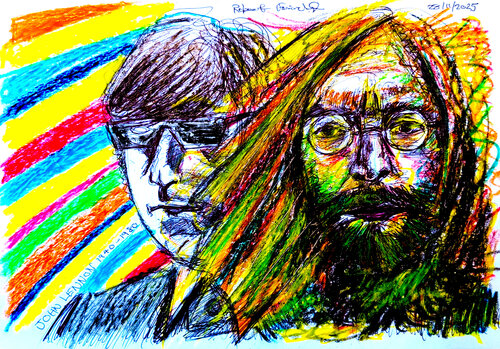 JOHN LENNON, 1940-1980 von Robert Fairclough, Zeichnungen kaufen auf Singulart