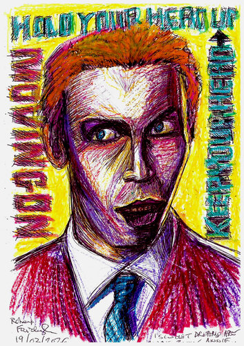 'SWEET DREAMS ARE MADE OF THIS' - ANNIE LENNOX von Robert Fairclough, Zeichnungen kaufen auf Singulart