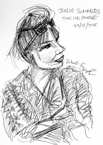 JULIE SUMMERS van Robert Fairclough, Tekening te koop op Singulart