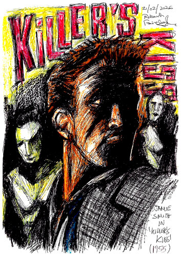 STANLEY KUBRICK - 'KILLER'S KISS' (1955) di Robert Fairclough, Disegno in vendita su Singulart