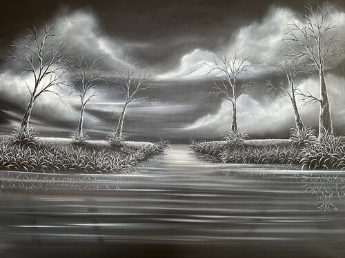 Shadows van Nanett Niby, Schilderij te koop op Singulart