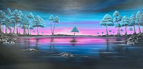 Soul Light di Nanett Niby, Pittura in vendita su Singulart