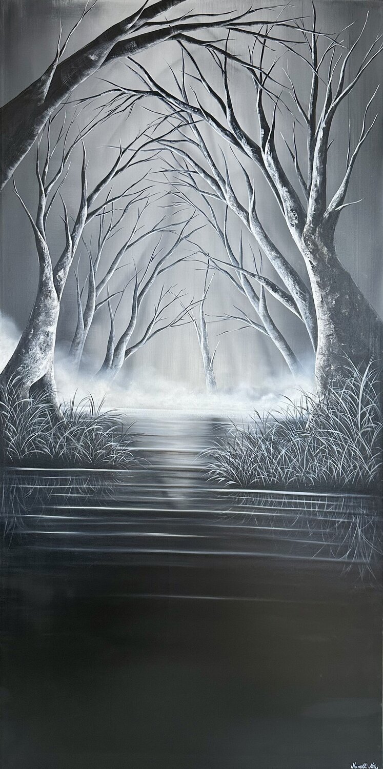 Shadow Nanett Niby Original painting for sale