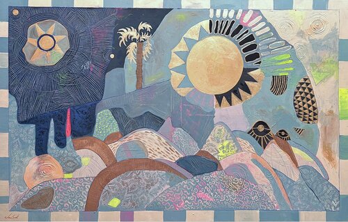 Desert 24 van Noa Sade, Schilderij te koop op Singulart