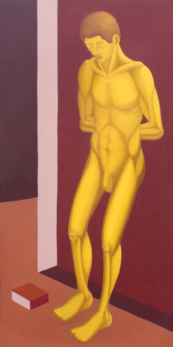 Mal du Siècle - Triptyque I di Eduardo Sampaio, Pittura in vendita su Singulart