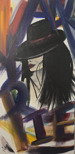 VALKYRIE di Sania Labbe, Pittura in vendita su Singulart