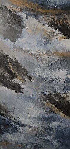 Prenez garde au loup di Sania Labbe, Pittura in vendita su Singulart