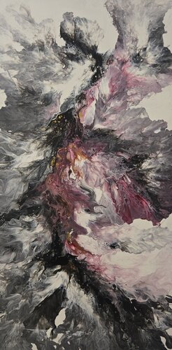 Émergence passionnée di Sania Labbe, Pittura in vendita su Singulart