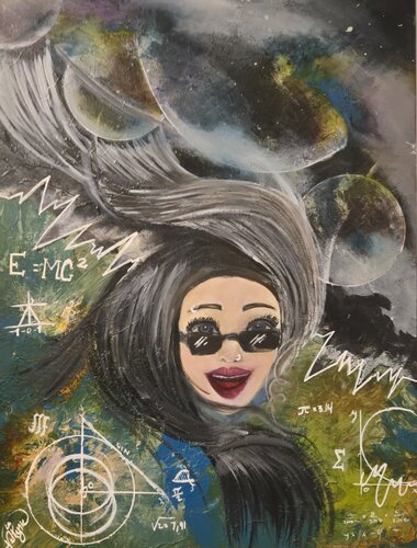 Yin yang de l'esprit di Sania Labbe, Pittura in vendita su Singulart