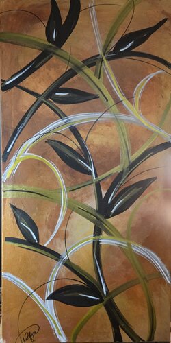 Souffle automnale by La Valkyrie Artiste Peintre, Painting for Sale on Singulart