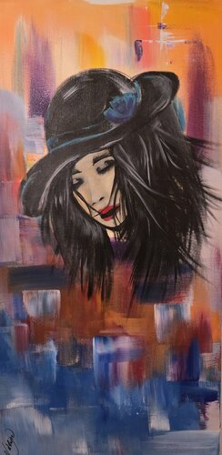 Attraction silencieuse par La Valkyrie Artiste Peintre, Peinture en vente sur Singulart