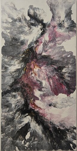 Coeur du phoenix par La Valkyrie Artiste Peintre, Peinture en vente sur Singulart