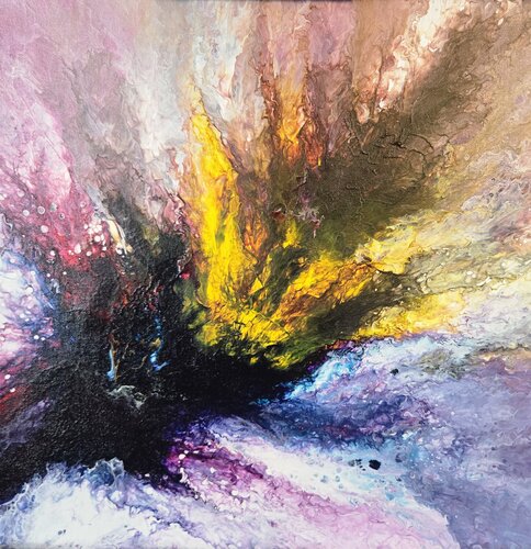 Volonté de feu par La Valkyrie Artiste Peintre, Peinture en vente sur Singulart