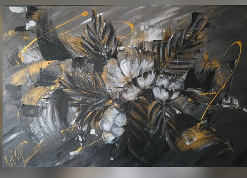 Paradis dorée di La Valkyrie Artiste Peintre, Pittura in vendita su Singulart