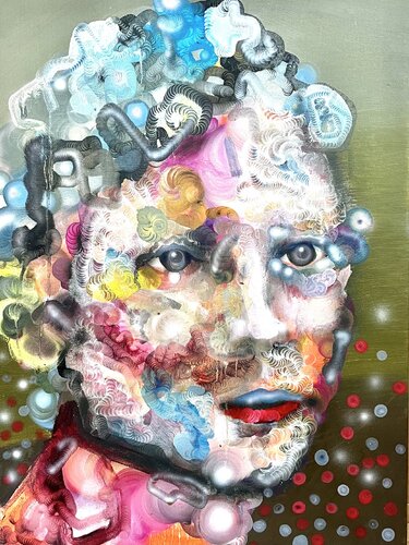 Hildegard par Julian Verweyen, Peinture en vente sur Singulart