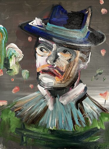 Kein fester Blick di Julian Verweyen, Pittura in vendita su Singulart