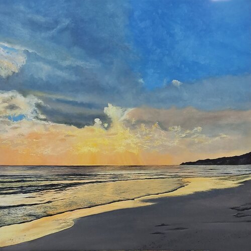 Moody Blues Breakthrough by Philippa Storey, Painting for Sale on Singulart