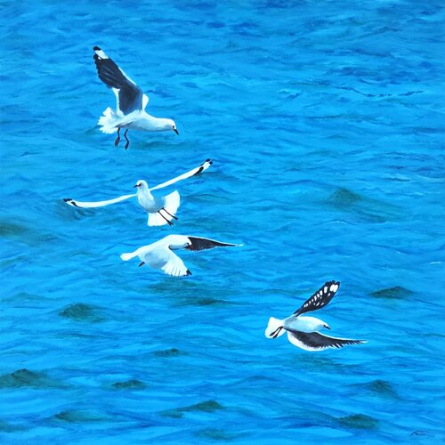 Free Wheeling by Philippa Storey, 油畫 for Sale on Singulart