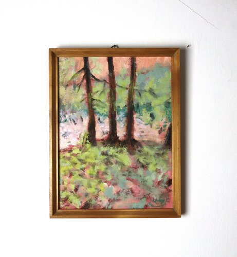 Mysterious Lake of Hubertlak (The Killer Lake) by Csaba Kende Mitsky-Benczur, Painting for Sale on Singulart