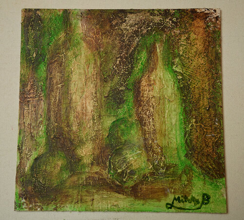 Heavy Textured Still Life 2 by Csaba Kende Mitsky-Benczur, 絵画 for Sale on Singulart