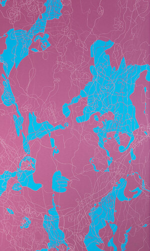 Pink Abstraction de Olha Hnativ, Otros medios a la venta en Singulart