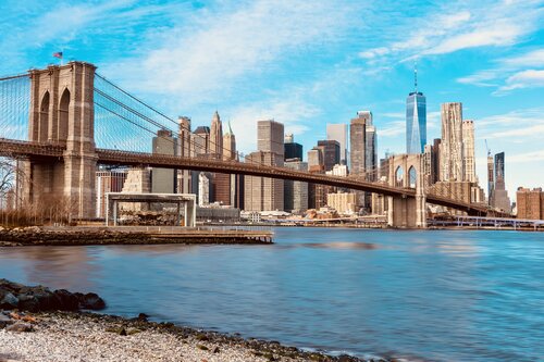 The Bridge to Manhattan by Viktoria Farkas, Photography for Sale on Singulart