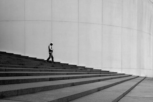 The Solitary Descent by Viktoria Farkas, Print for Sale on Singulart