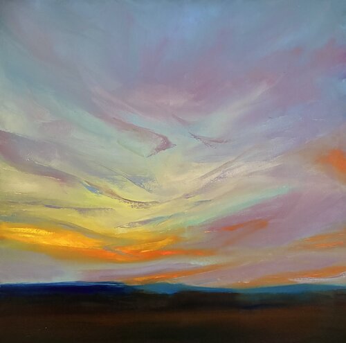 The suns last whisper by Francesca Currie, Painting for Sale on Singulart