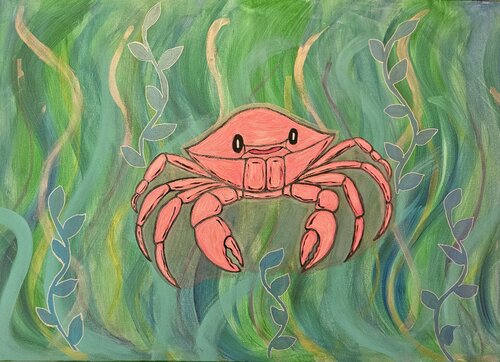 Krabiukas di Edita Karčiauskienė, Pittura in vendita su Singulart