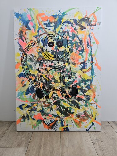 Šypsena van EKa, Schilderij te koop op Singulart