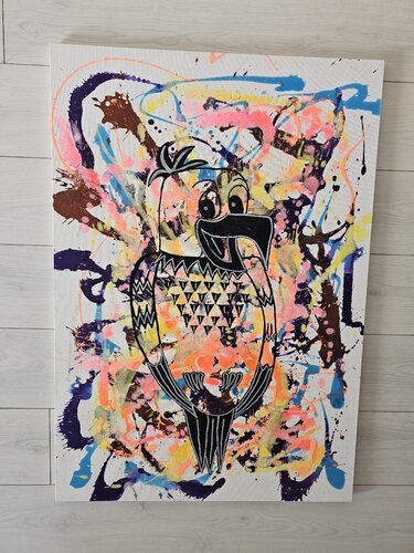 Šmaikštumas by EKa, Painting for Sale on Singulart