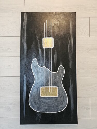 Gitara by EKa, Painting for Sale on Singulart