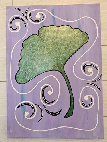 Ginkmedis by EKa, 油畫 for Sale on Singulart