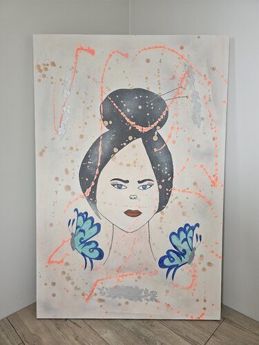 Rytų gražuolė van EKa, Schilderij te koop op Singulart