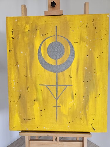 Gera energija by EKa, Painting for Sale on Singulart