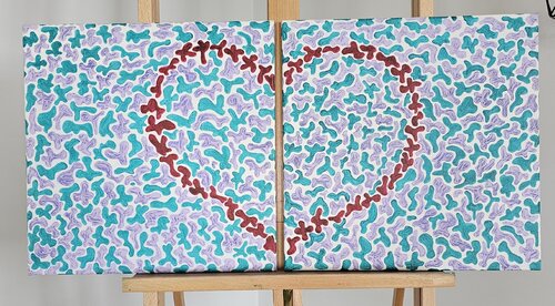 Meilė2 de EKa, Pintura a la venta en Singulart