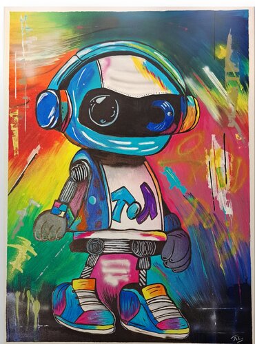 Music-Rob van Filis Güngör, Schilderij te koop op Singulart