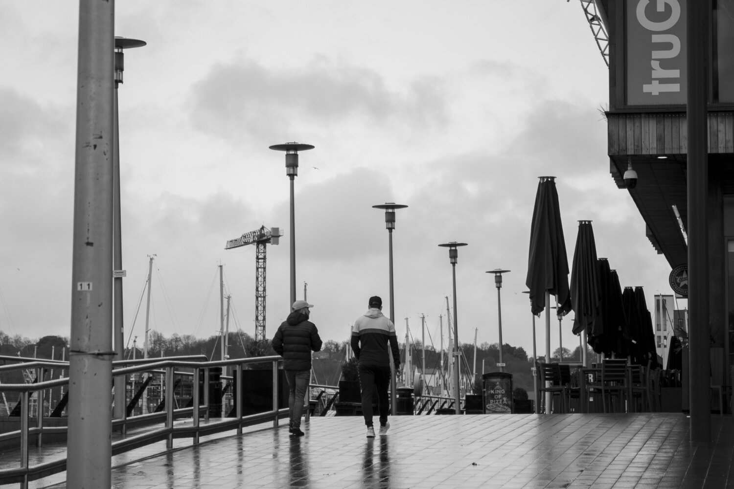 Dockside Outlet Pt 2 (B&W) Emmanuella Maeba