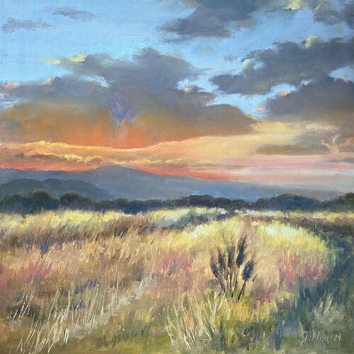 Skyfire von Leslie Golden, Malerei kaufen auf Singulart