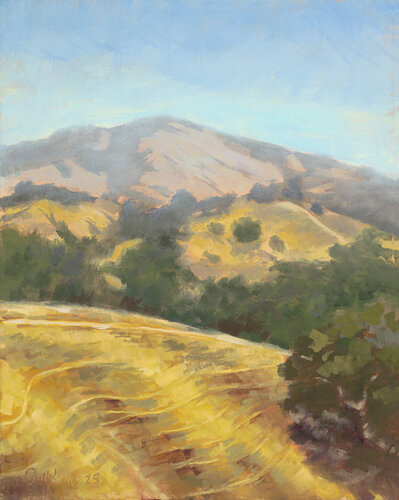 Summer Light over Mt. Diablo von Leslie Golden, Malerei kaufen auf Singulart