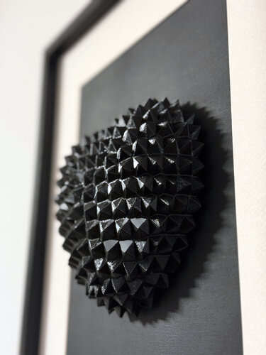 Obsidian Heart by Mihai Enescu, 기타 매체 for Sale on Singulart