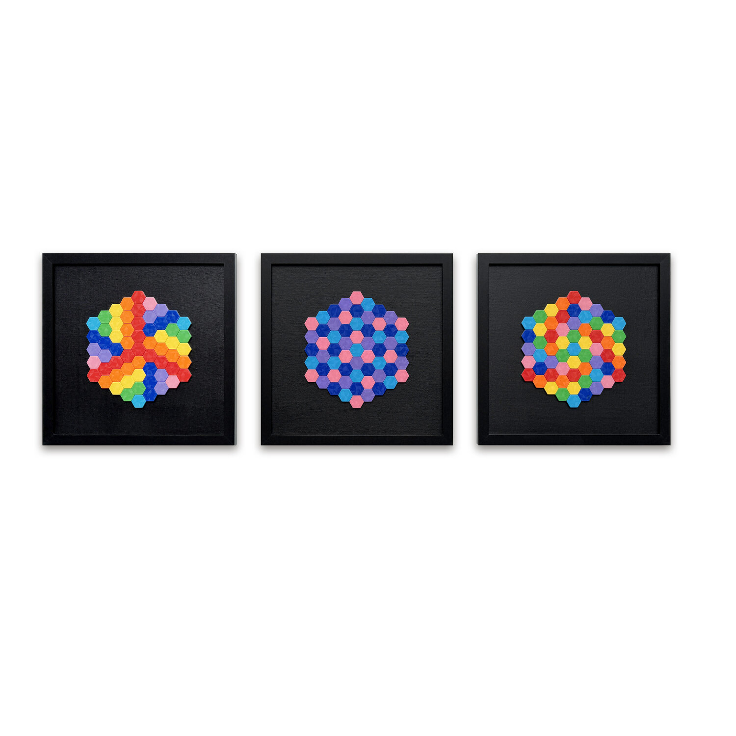 Kaleidoscope Fragments (Set of 3 - Wall art) Mihai Enescu Andere Medien zu verkaufen